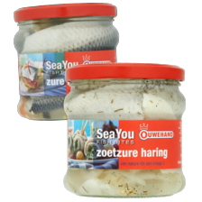 Ouwehand rolmops, zure haring of zoetzure haring